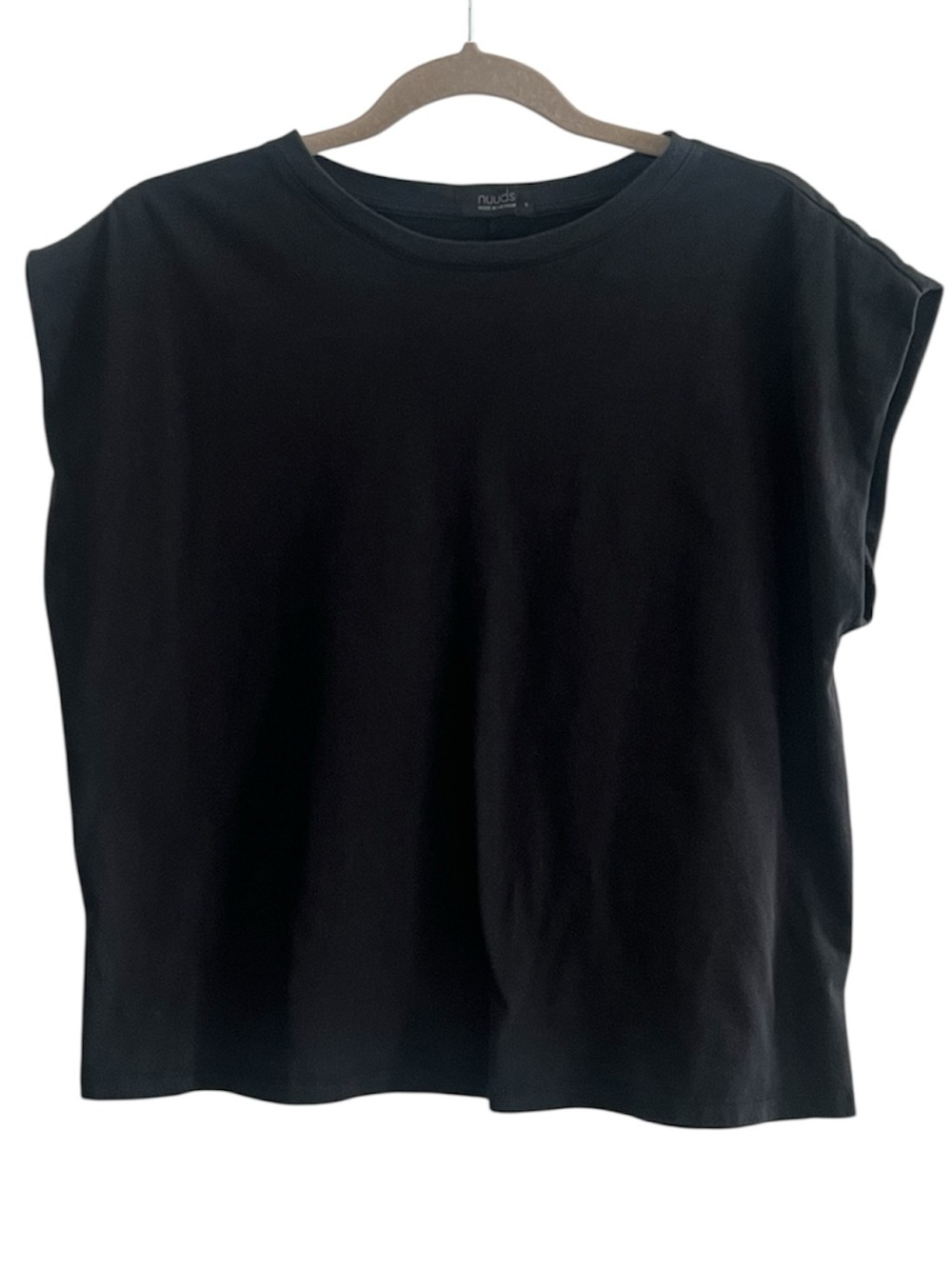 nuuds Black Muscle Tee